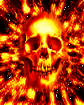 pic for Skull Fire Death